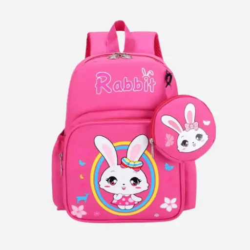 Mochila kawaii fucsia