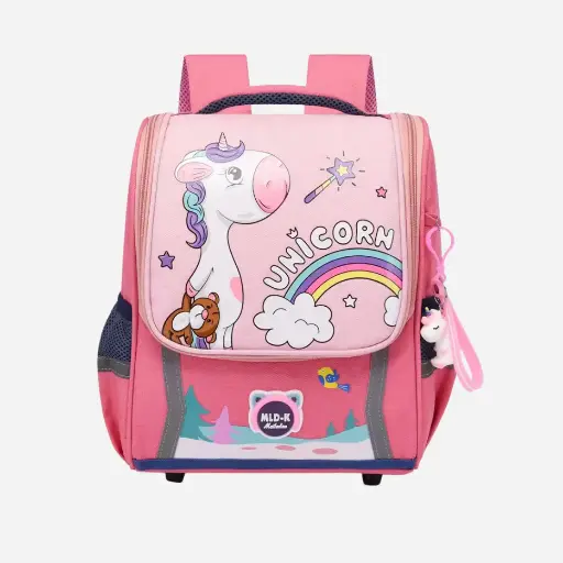 Mochila kawaii unicornio rosa