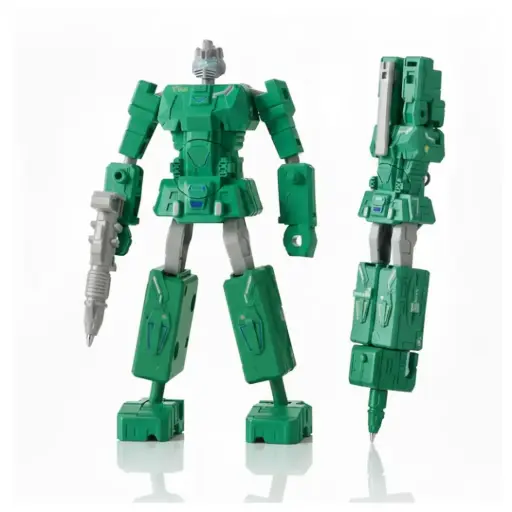 Lapicero Diseño Transformer color Verde