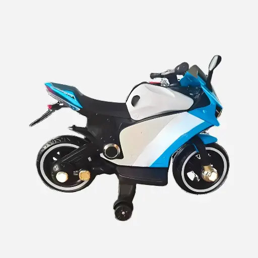 Moto Ducatti infantil celeste