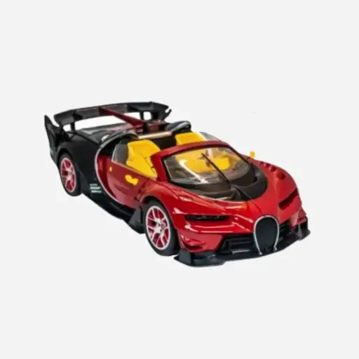 Model car control  remoto rojo