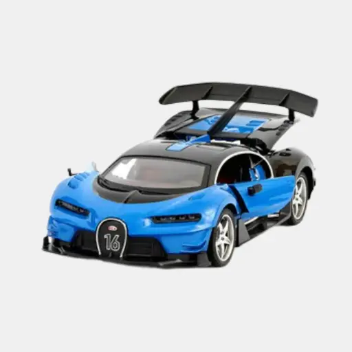 Famous car control remoto azul