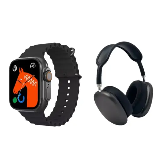 Audífonos P9 series Bluetooth + 1 Reloj Smart Watch 