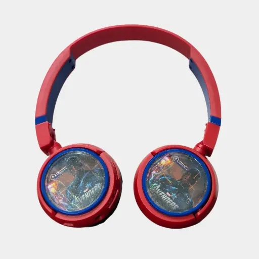 Audífonos  Bluetooth Avengers rojo