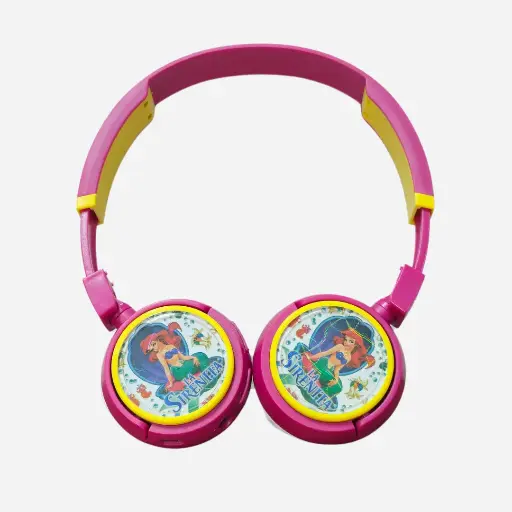 Audífono bluetooth sirenita rosa
