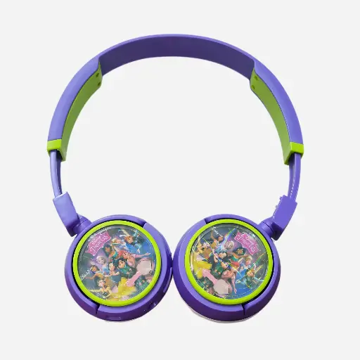 Audífonos Bluetooth Princesas lila