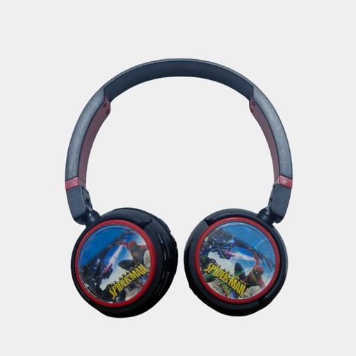 Audífono bluetooth spiderman rojo