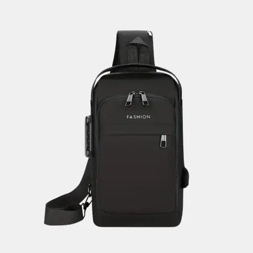 Mochila morral juvenil negro