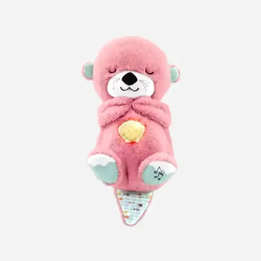 Peluche nutria grande rosado