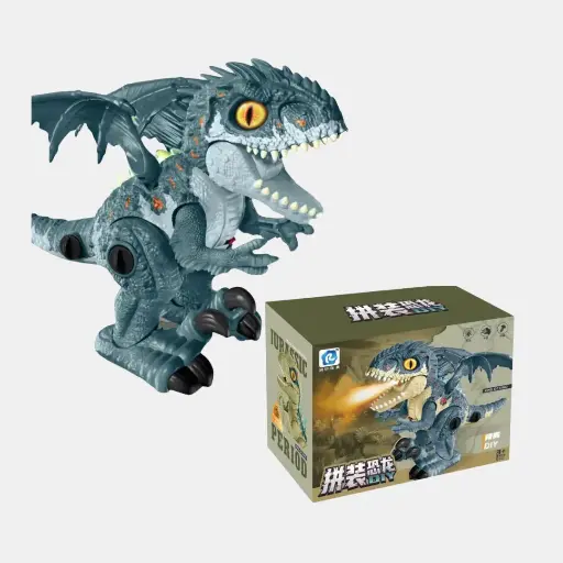 Dragón Desarmable con Alas Azul