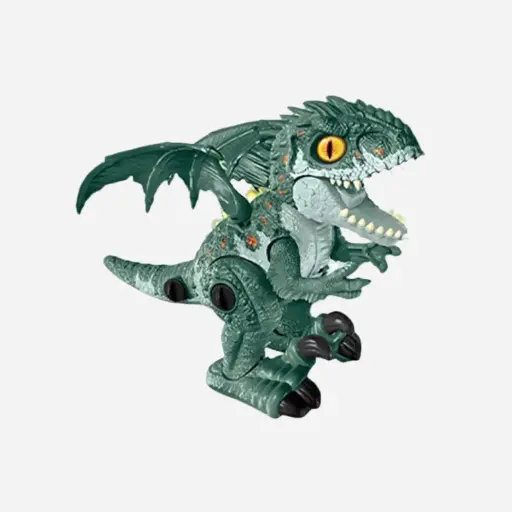 Dragón desarmable con Alas Verde