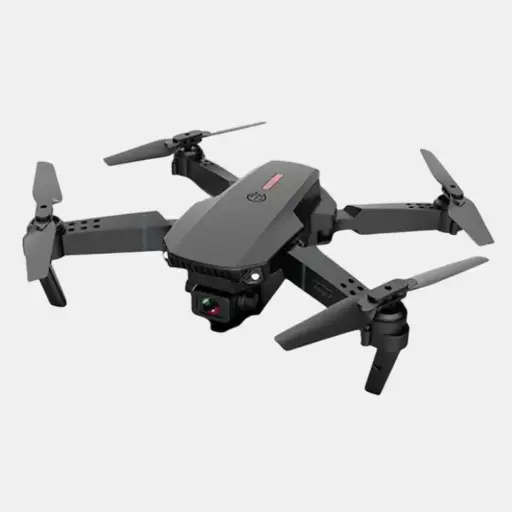 Dron E88 PRO dos cámaras negro 