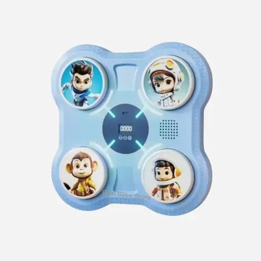 Máquina de box para niños celeste