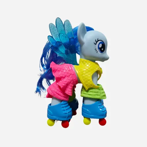 Pony Romantic color azul