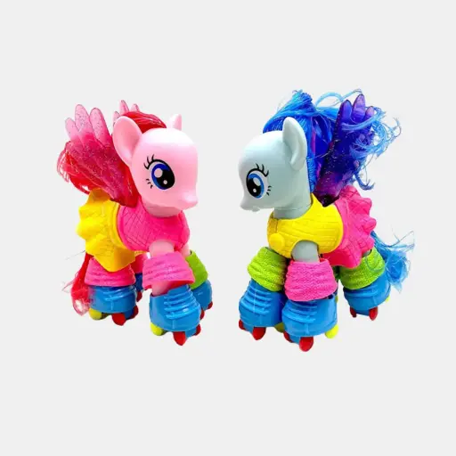 Pony Romantic color rosa