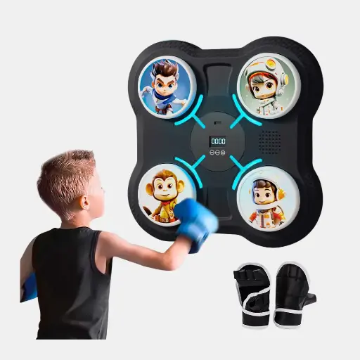 Máquina de box para niños negro
