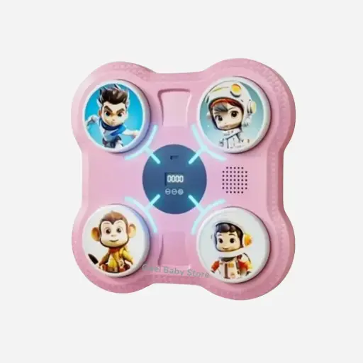 Máquina de box para niñas rosa