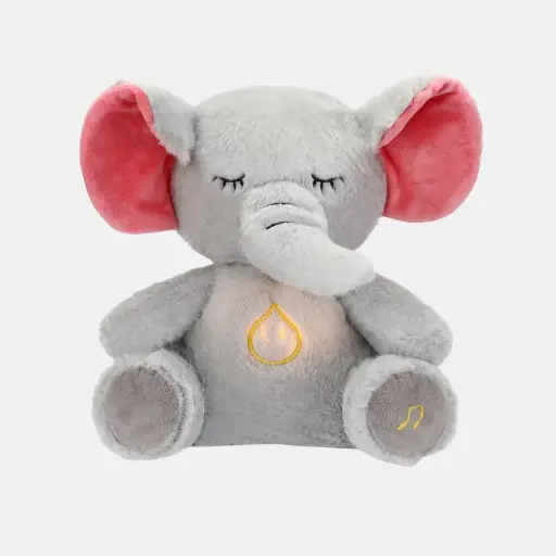 Peluche Elefante musical gris