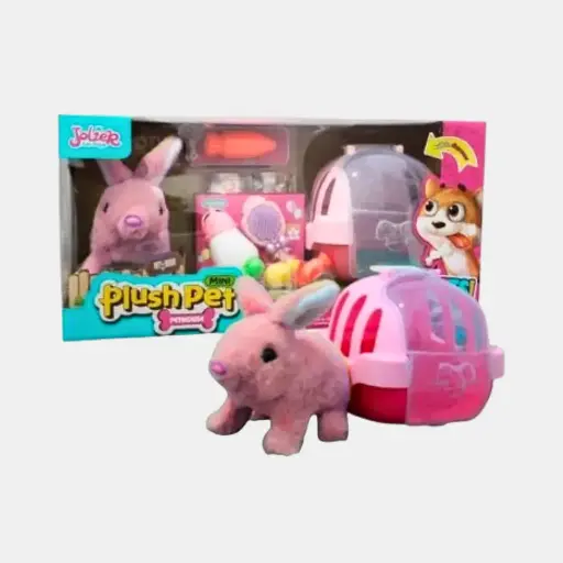 [MC-1065] Set de mascota Conejo rosa