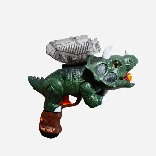 [ST6133] Dino Pistola Hidrogel Verde