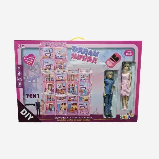[AA001] Muñeca Barbie con casa Premium