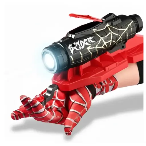 Brazo Lanzador de Hidrogel Diseño Spiderman