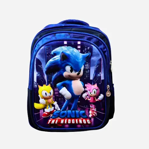 Mochila escolar Sonic