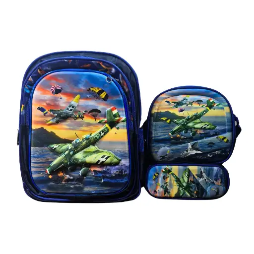 Mochila Avión de Guerra para niño