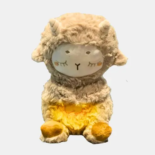 Peluche Musical Ovejita Marrón