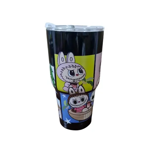 Vaso Labubu Negro