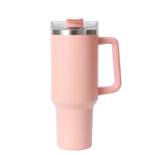 Vaso de café color Rosa Bebe