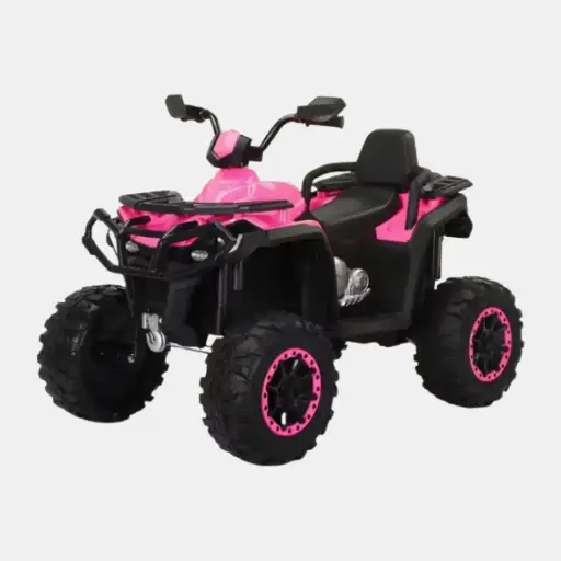 Cuatrimoto Grande Para Niños Color Rosado