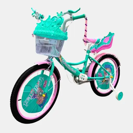 Bicicleta para Niña Aro 20 Color Verde Agua