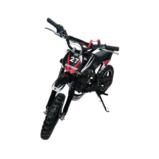 Motocicleta a Gasolina para Niños Negro