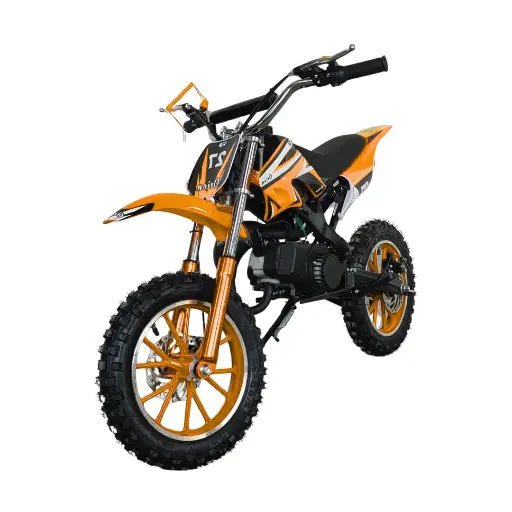 Motocicleta a Gasolina para Niños Anaranjado